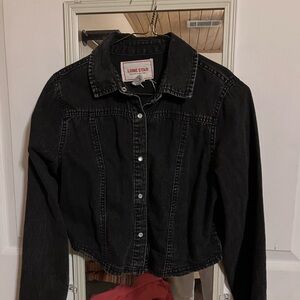 Lone Star crop denim jacket size M (small fit)